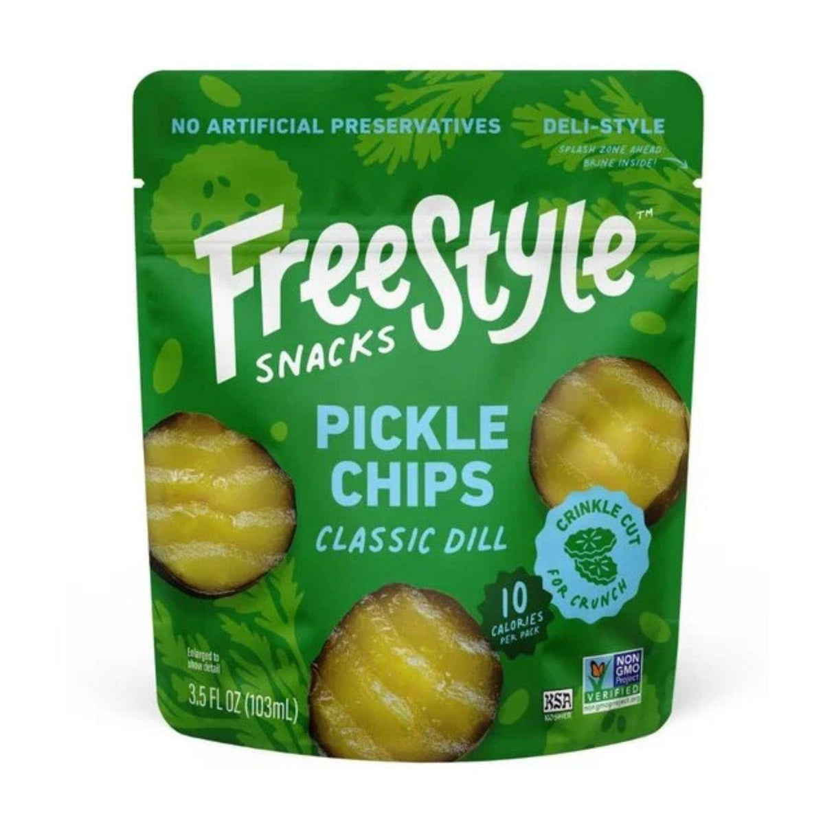Classic Dill Pickle Chips 3.5oz
