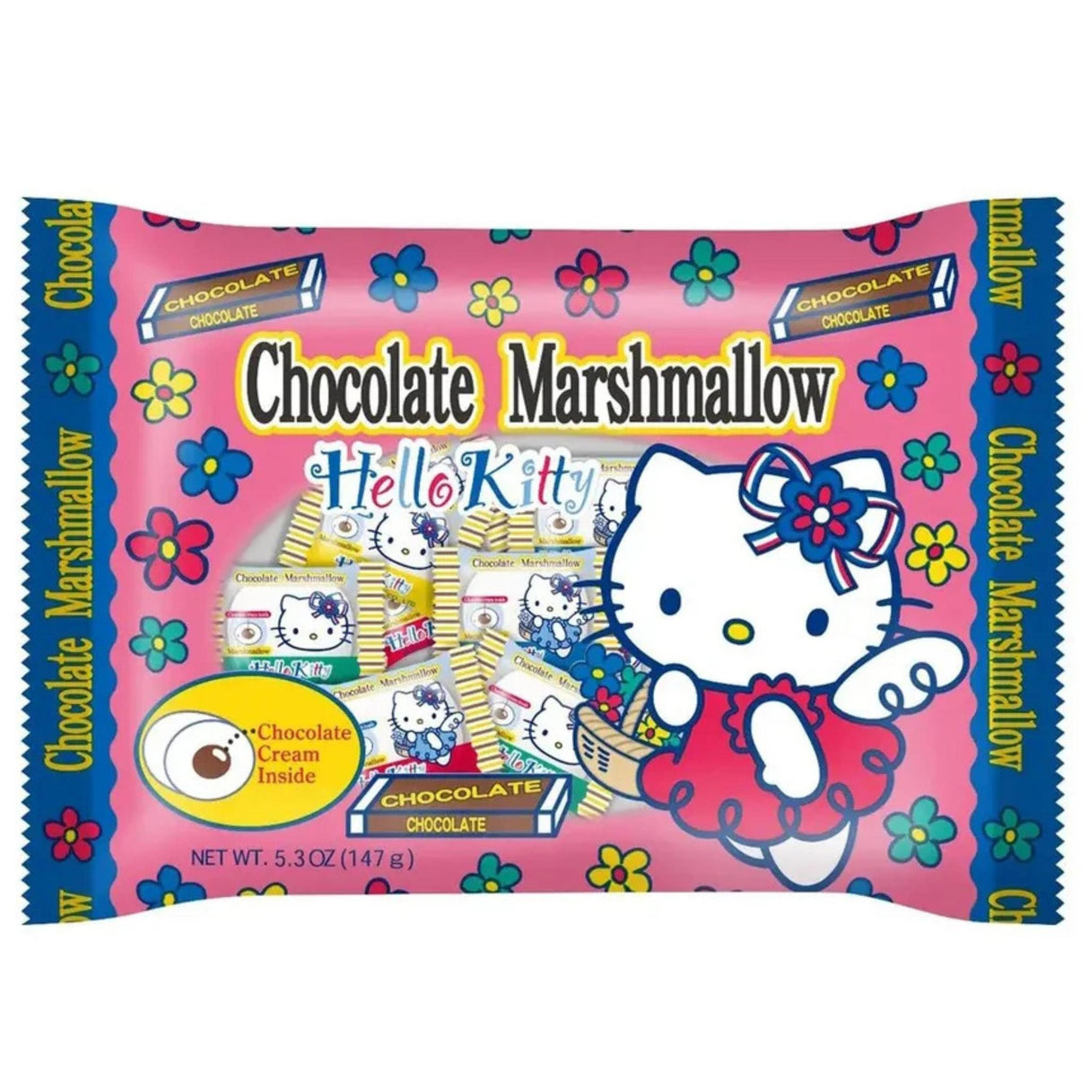 HELLO KITTY CHOCOLATE MARSHMALLOW BIG BAG 5.3OZ/147G