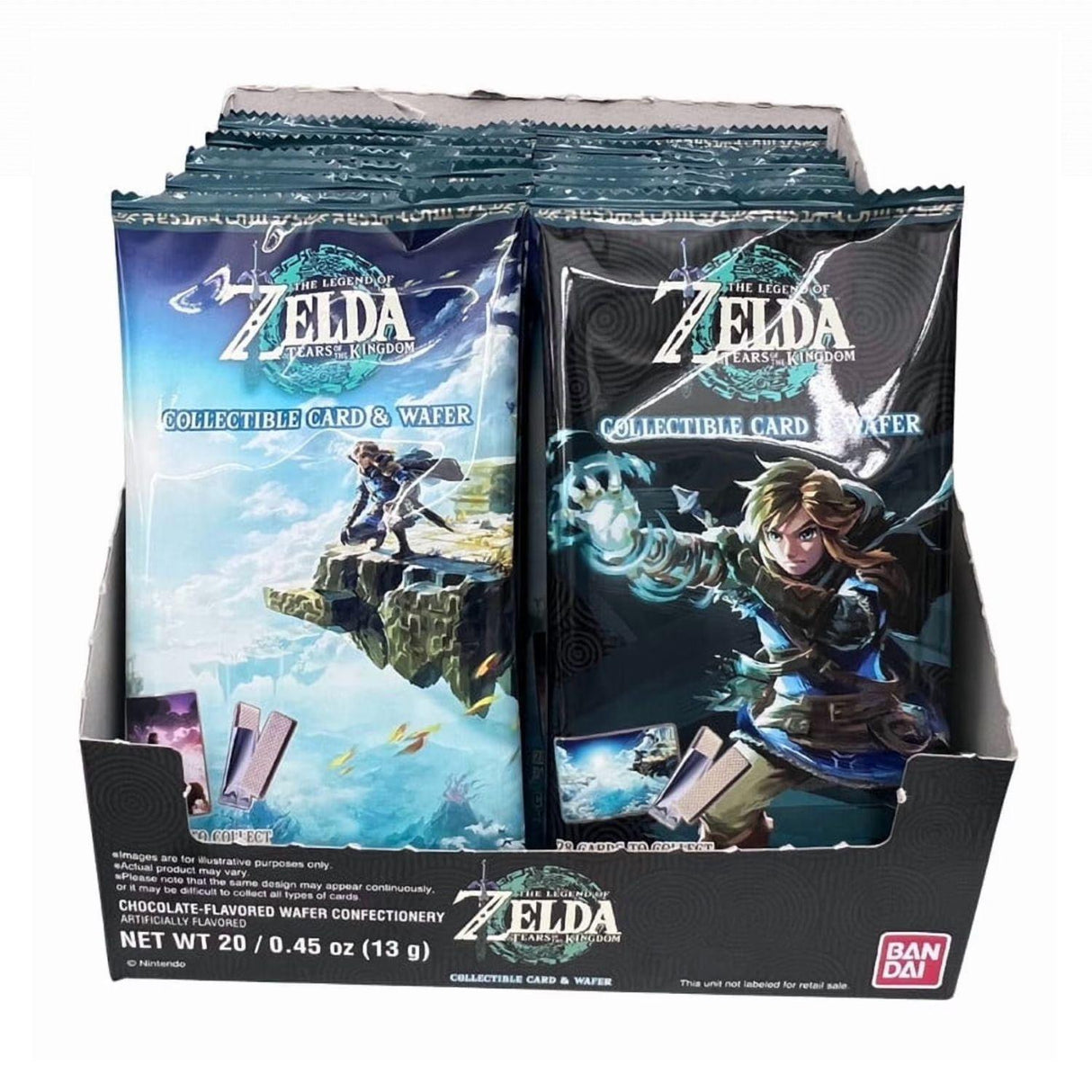 BANDAI WAFER AND ZELDA CARD 1P 0.45OZ/13G