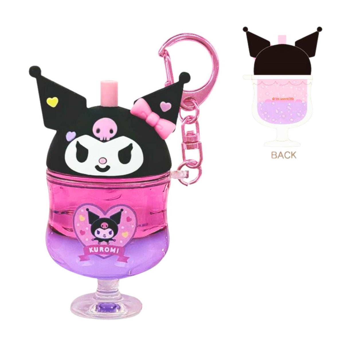 KUROMI COLORFUL SODA KEYCHAIN