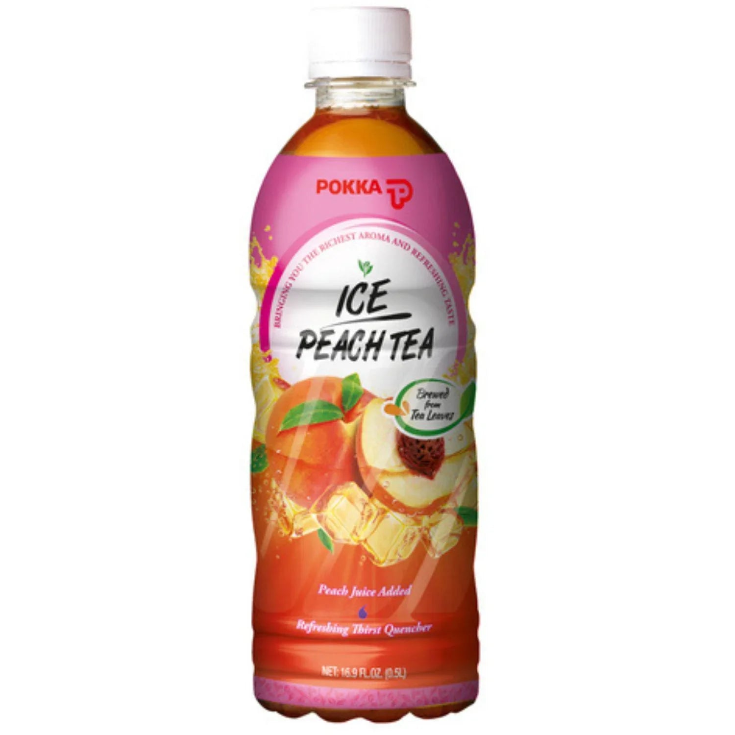 POKKA ICE PEACH TEA PET 500ML – GOHAN Market