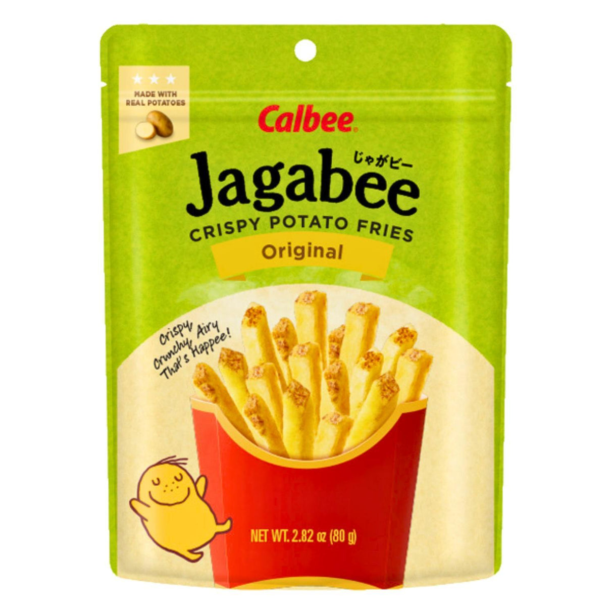 CALBEE JAGARICO ORIGINAL FLAVORED POTATO SNACK 2.82OZ/80G