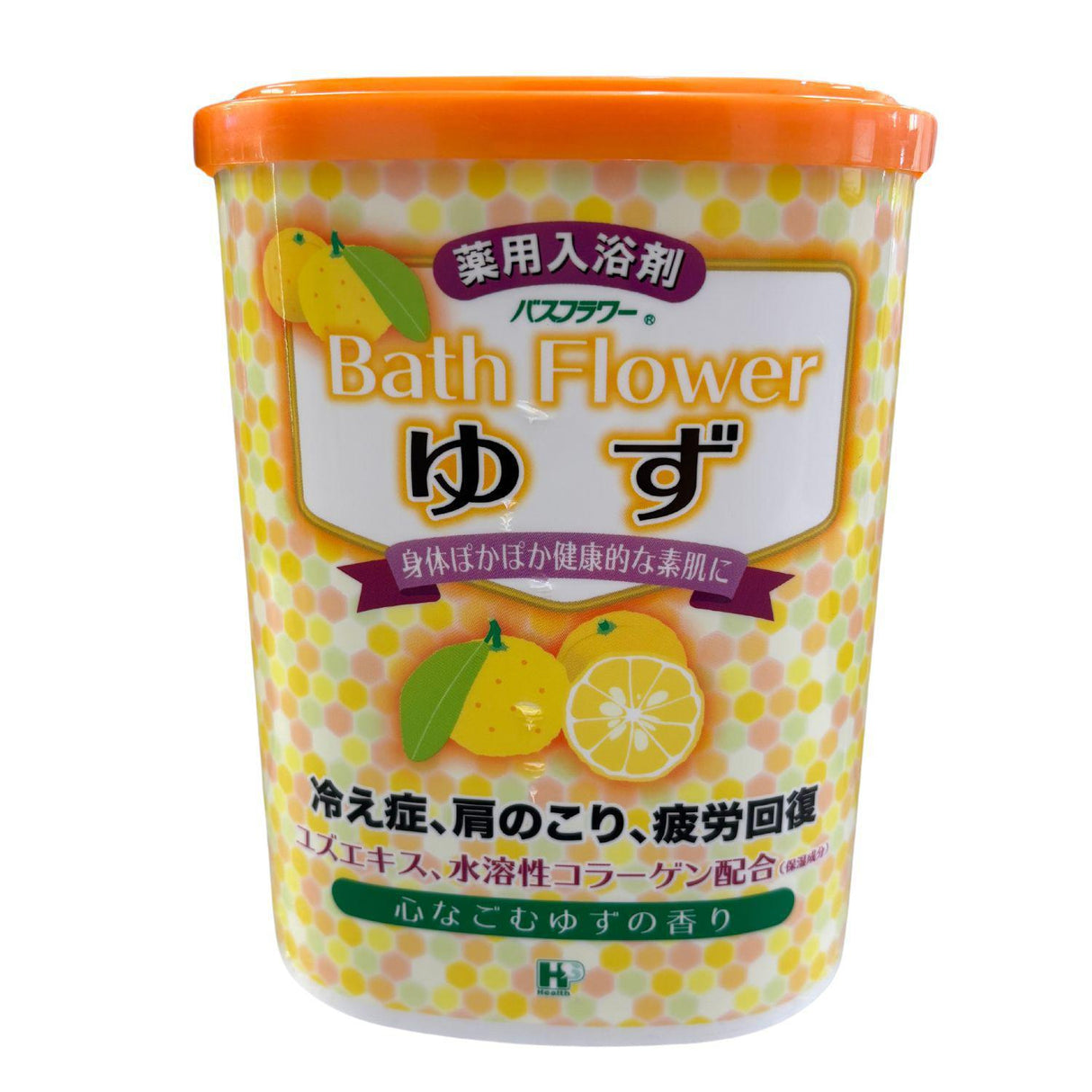 HEALTH BATH FLOWER BATH SALT YUZU