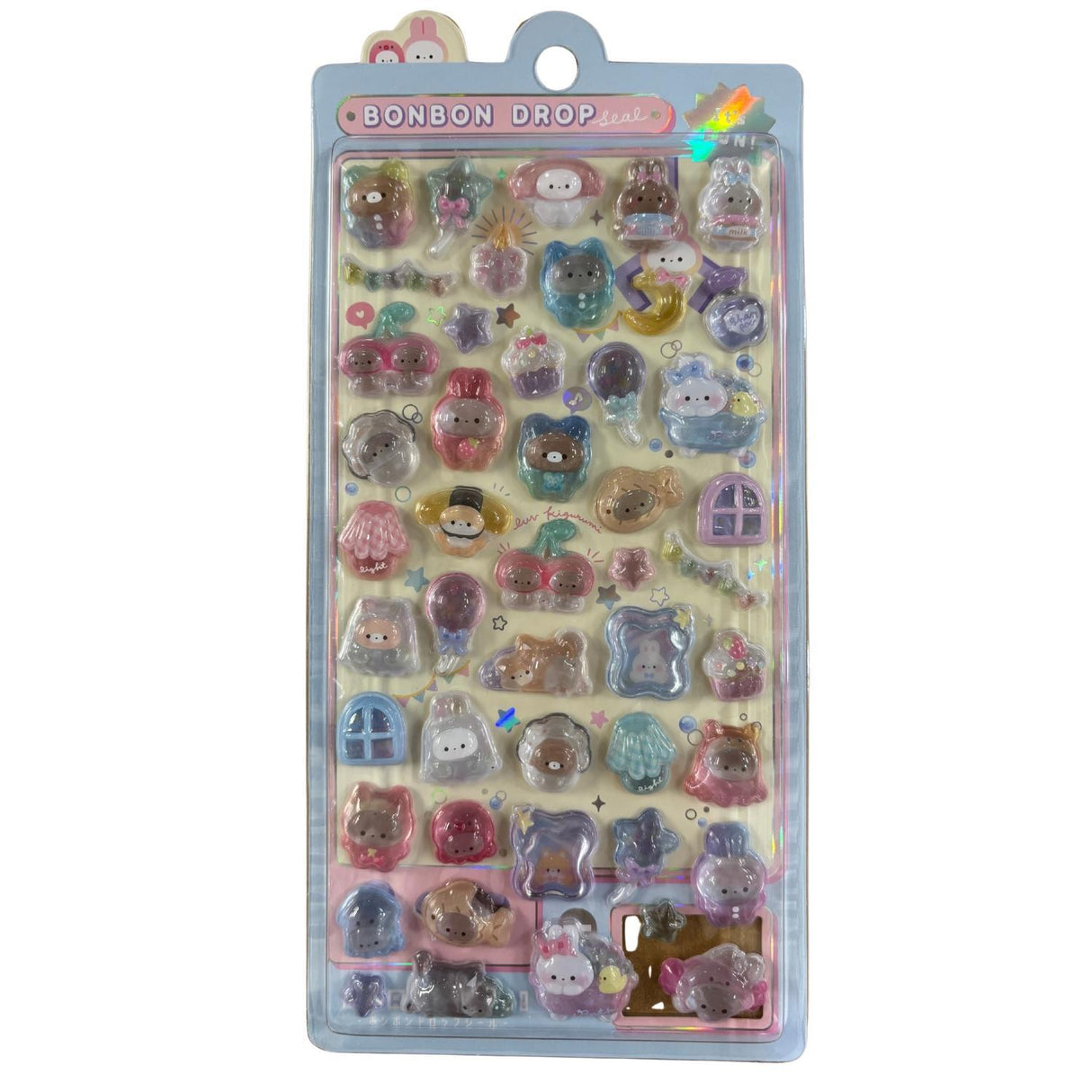 WA BON BON DROP STICKERS