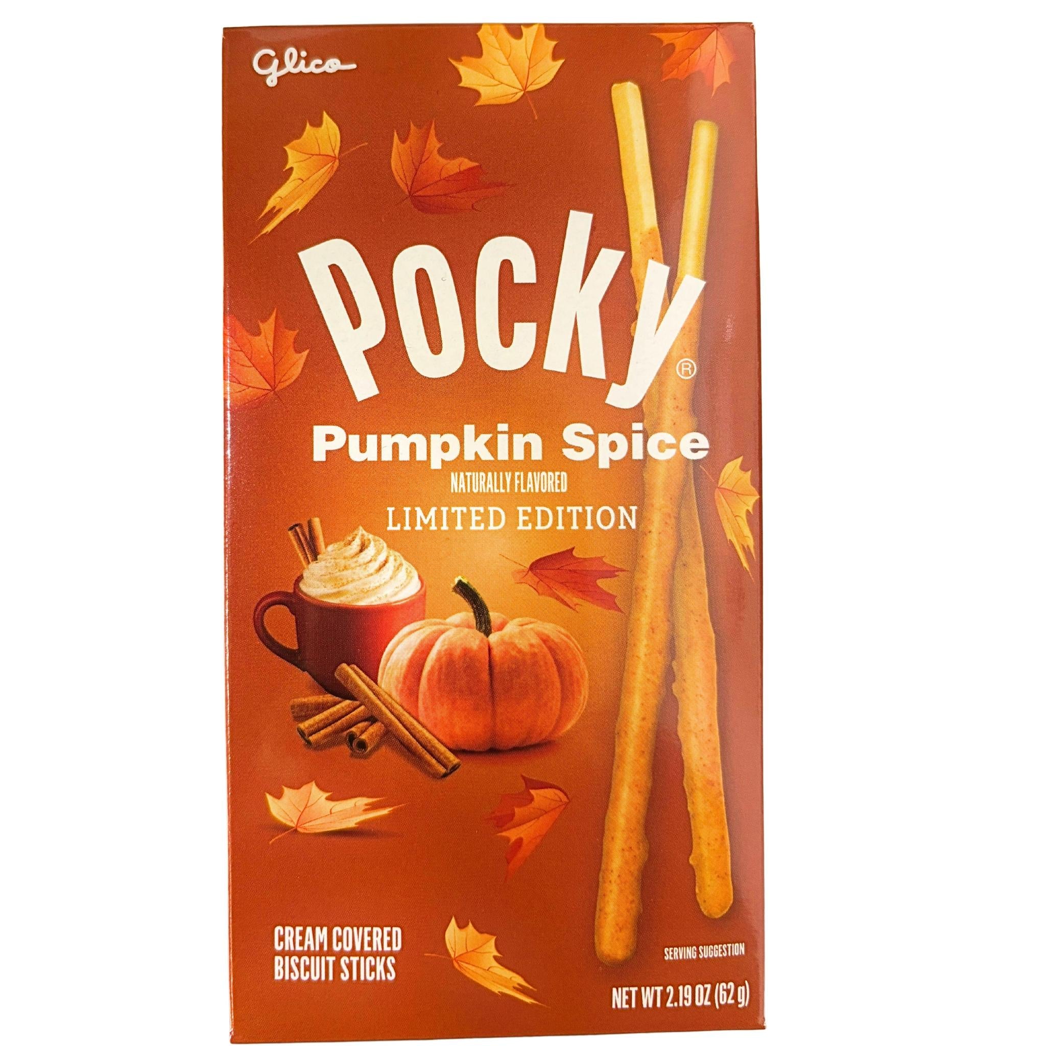 GLICO POCKY PUMPKIN SPICE LIMITED EDITION 2.19 OZ/62 G – GOHAN Market