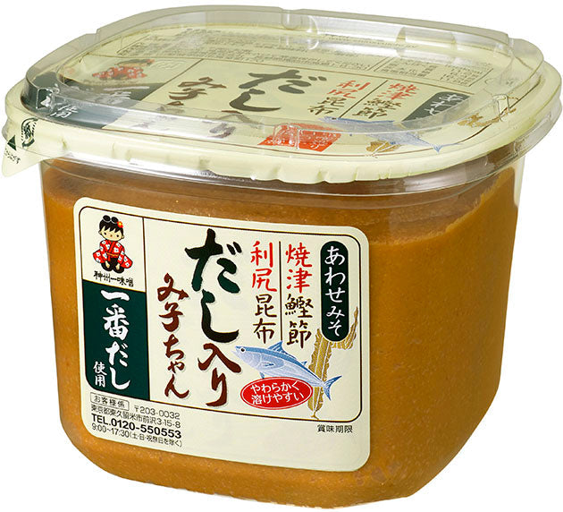 SHINSHU-ICHI AWASE MISO DASHI IRI MIKO-CHAN ICHIBAN DASHI 29.98OZ