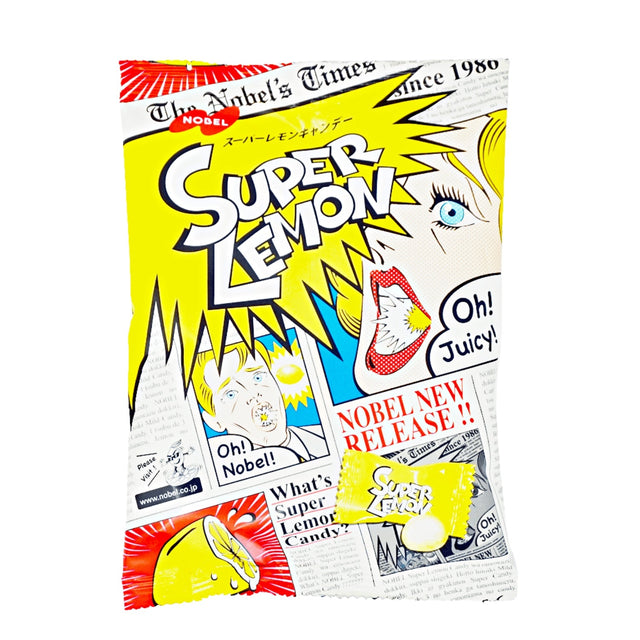 NOBEL SUPER LEMON CANDY 2.96OZ/84G