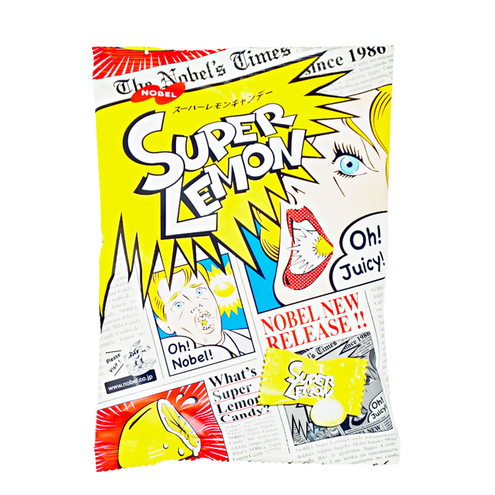 Nobel Super Lemon Candy 2.96oz/84g - GOHAN Market