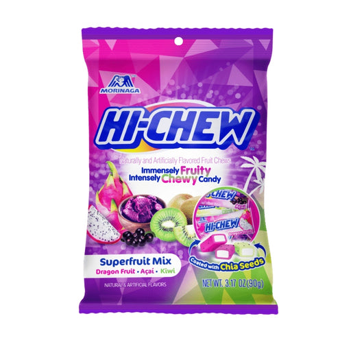 HI-CHEW SUPERFRUIT MIX 3.17 OZ. DRAGON FRUIT, ACAI, KIWI