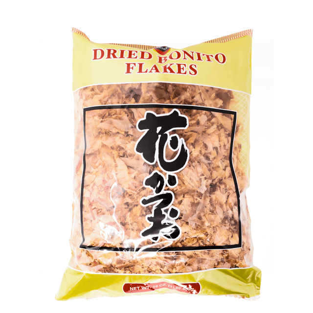 J-BASKET KATSUOBUSHI HANAKATSUO DRIED BONITO FLAKES 16OZ 1LB /453G