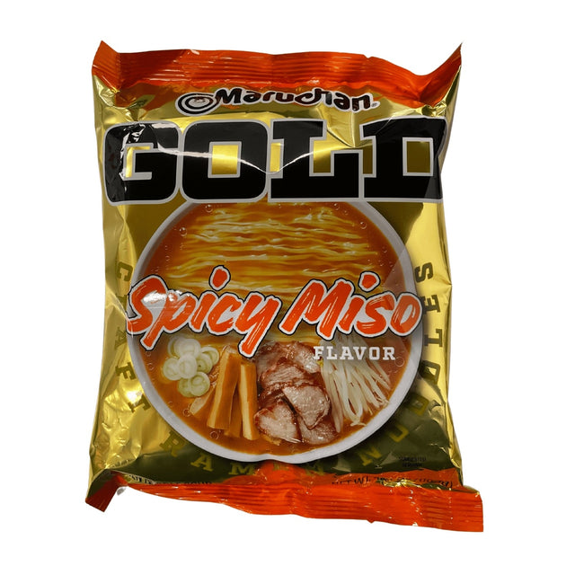 MARUCHAN GOLD SPICY MISO CRAFT RAMEN NOODLES 4.21OZ/119.5G