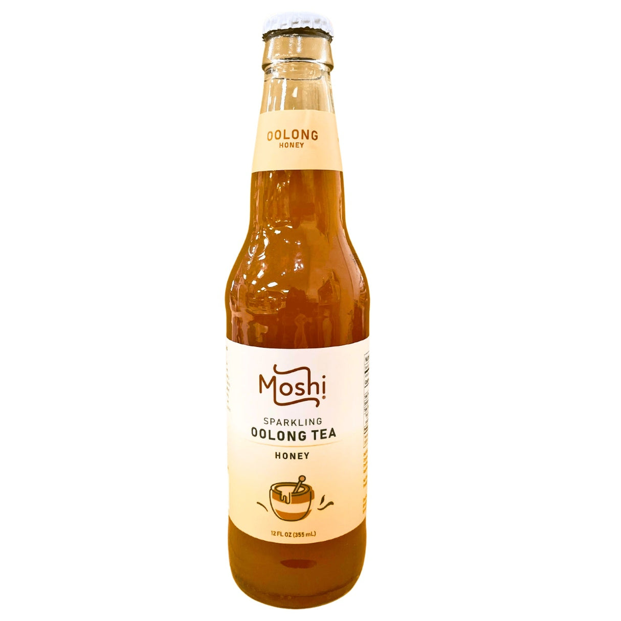 MOSHI OOLONG HONEY SPARKLING 12FLOZ/355ML