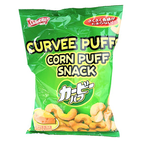 Expiring on 7/12/2024 Shirakiku Curvee Puffs Cheese 2.46oz/70g
