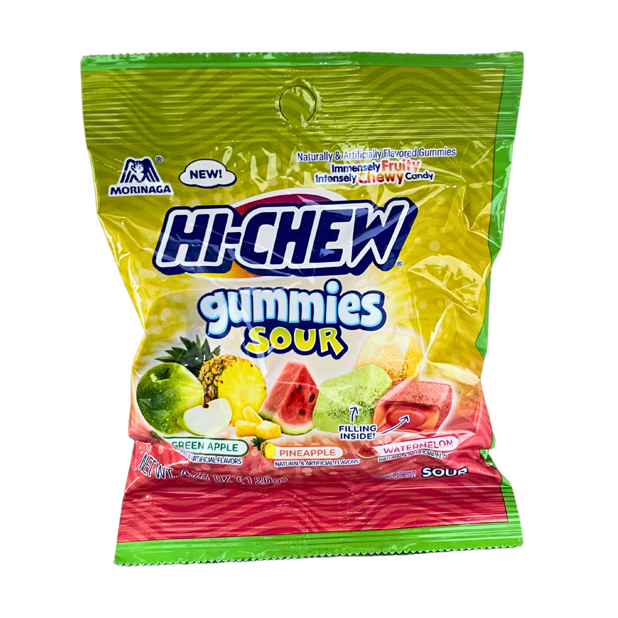 MORINAGA HI-CHEW GUMMIES SOUR 4.23OZ/120G