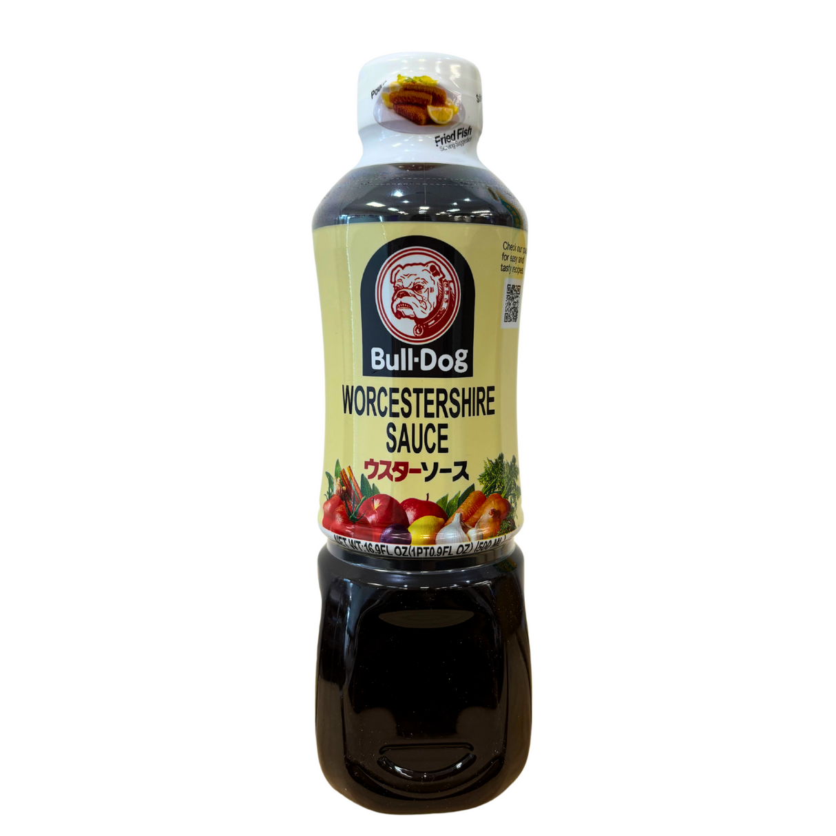 BULLDOG WORCESTERSHIRE SAUCE 16.91FL OZ/500ML