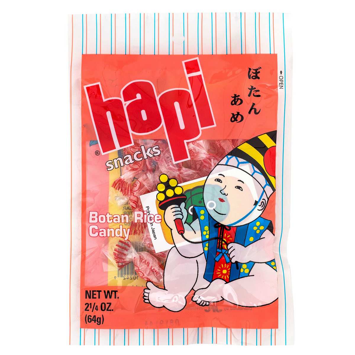 HAPI BOTAN RICE CANDY BAG2.25OZ/64G – GOHAN Market
