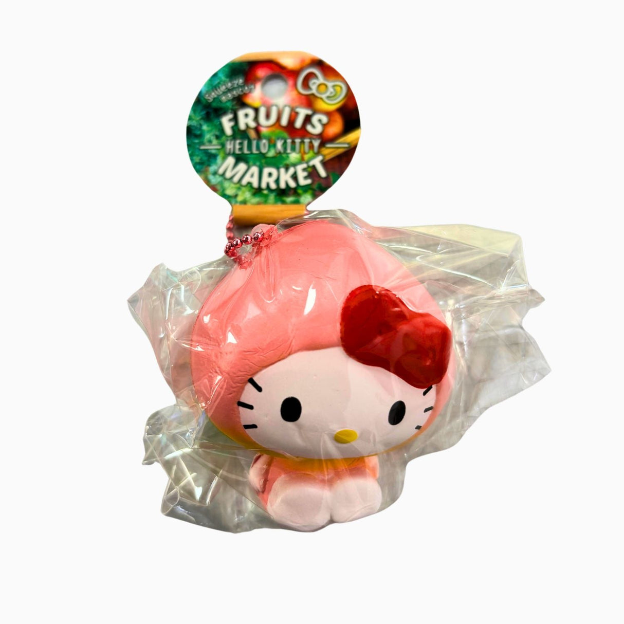 HELLO KITTY MASCOT PEACH