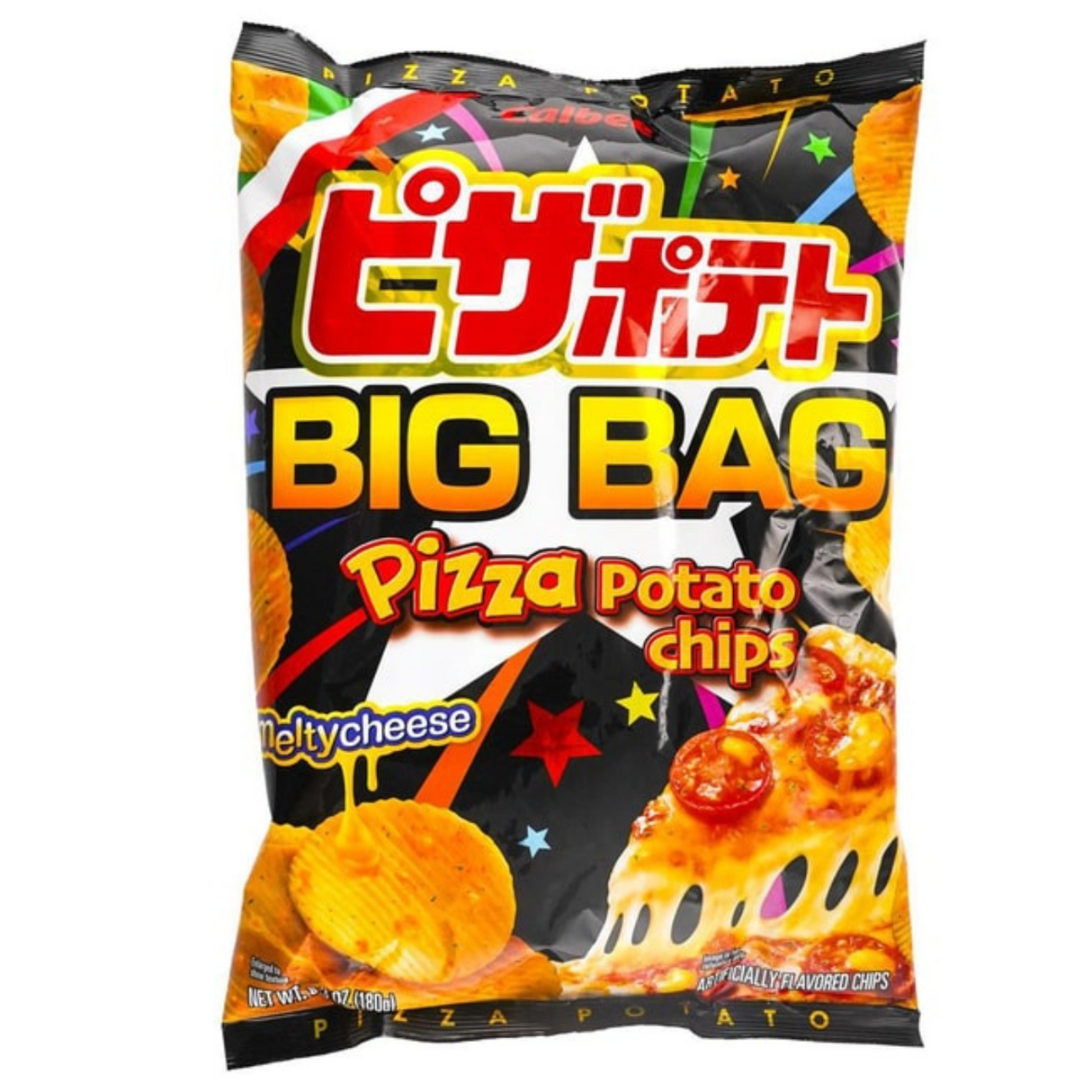 CALBEE PIZZA POTATO CHIPS FAMILY PACK 6.30OZ