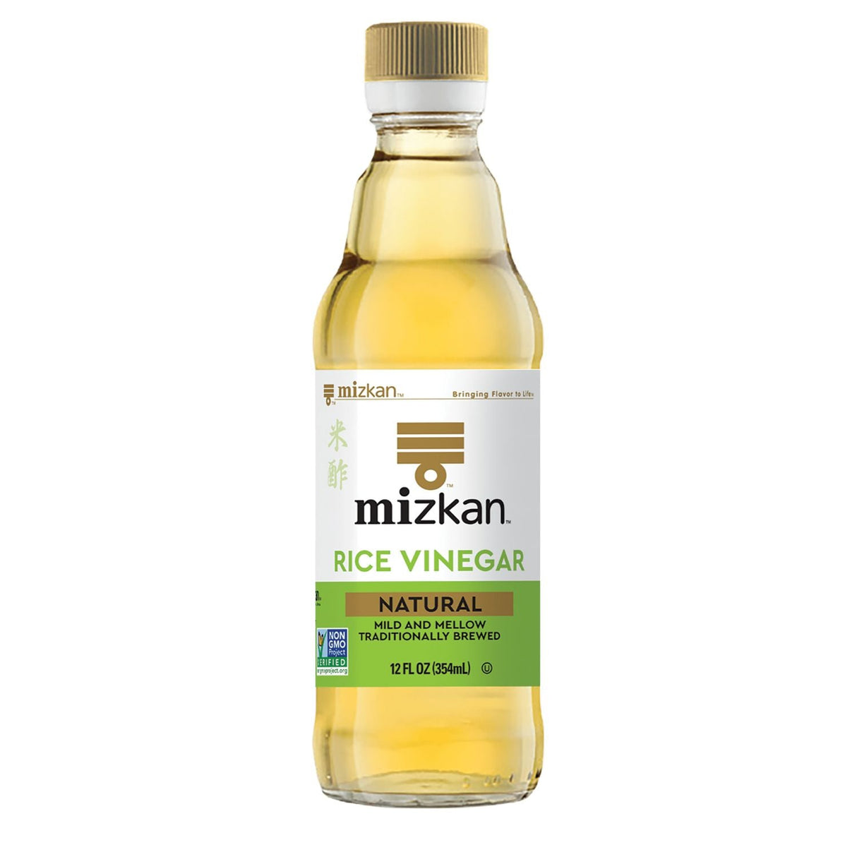 MIZKAN NATURAL RICE VINEGAR 12FLOZ/354ML