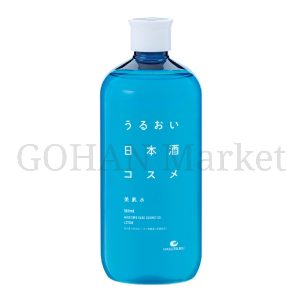 HAKUTSURU MOISTURE SAKE COSMETICS LOTION 16.9FLOZ