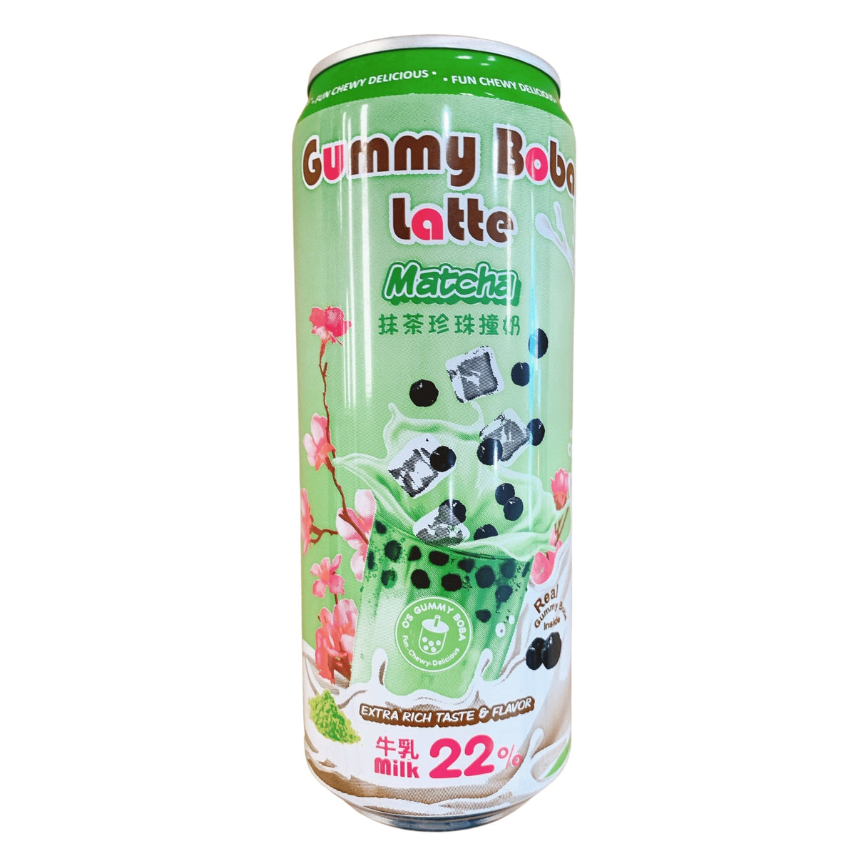 GUMMY BOBA LATTE MATCHA