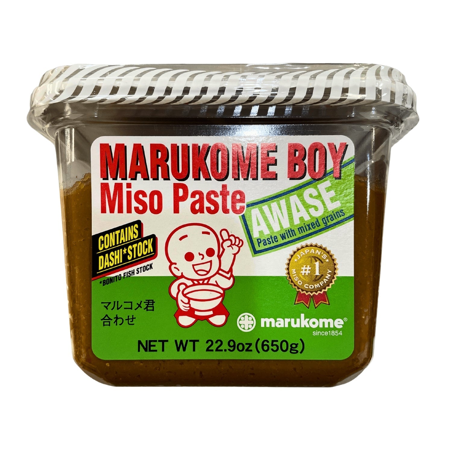 MARUKOME BOY AWASE MISO 22.9OZ/650G – GOHAN Market