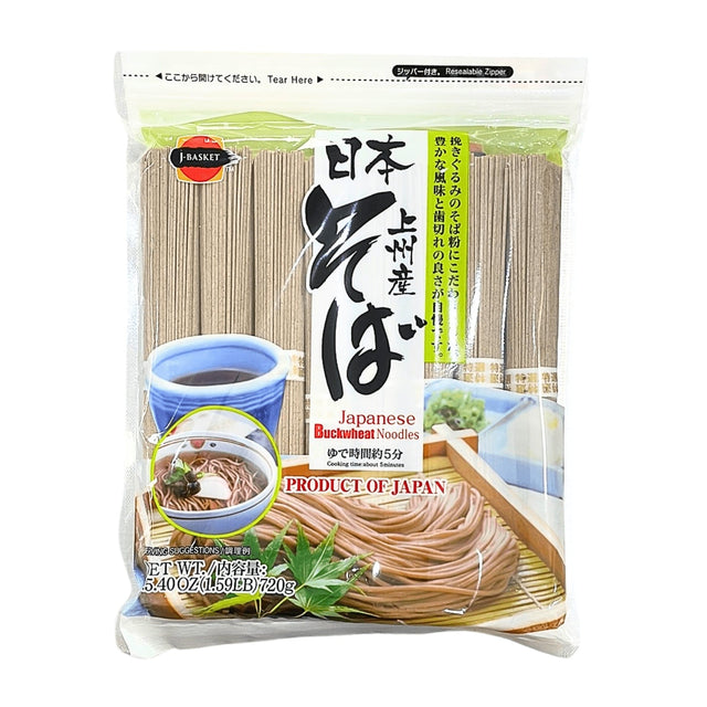 JAPANESE SOBA DRIED NOODLES 25.40OZ/720G