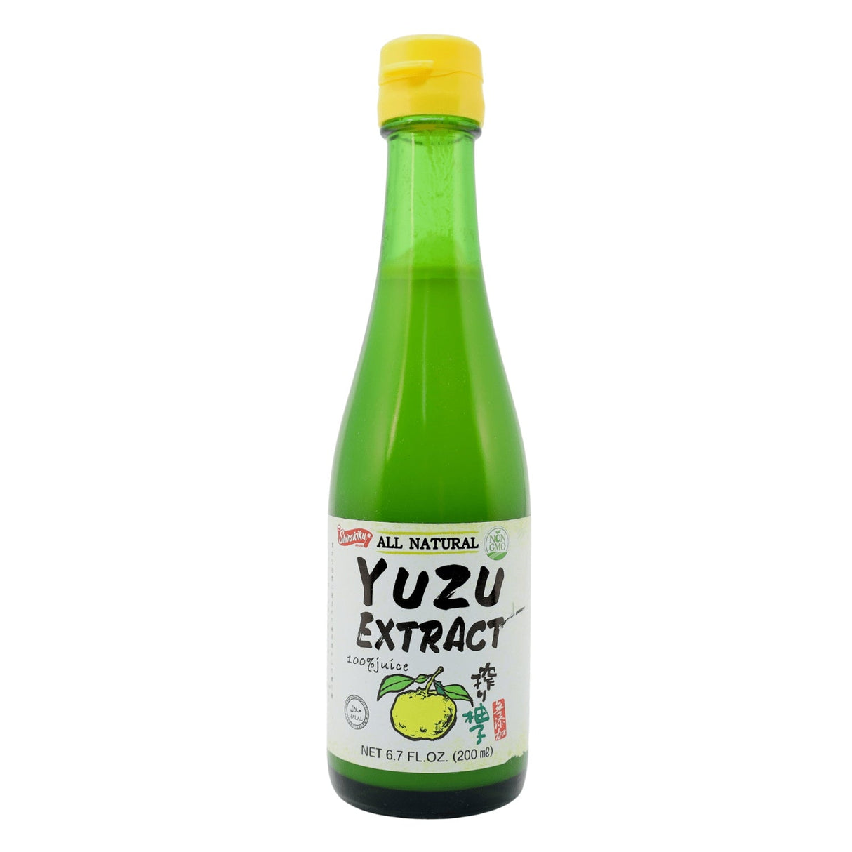 SHIRAKIKU ALL NATURAL YUZU EXTRACT 6.7FL OZ/200ML