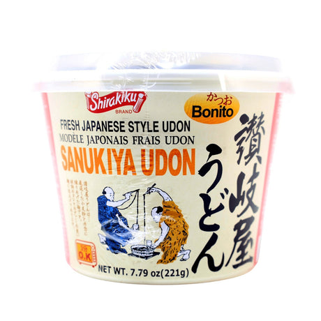 SANUKIYA UDON BONITO FRESH JAPANESE STYLE UDON 7.79OZ/221G