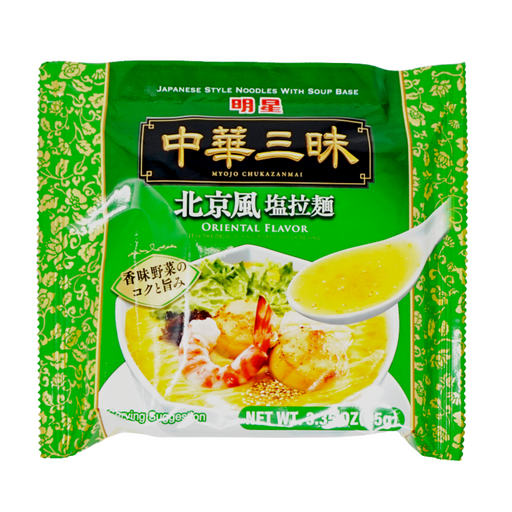 MYOJO Chukazanmai Peking fu-Shio Ramen Oriental Flavor 3.35oz/95g - GOHAN Market