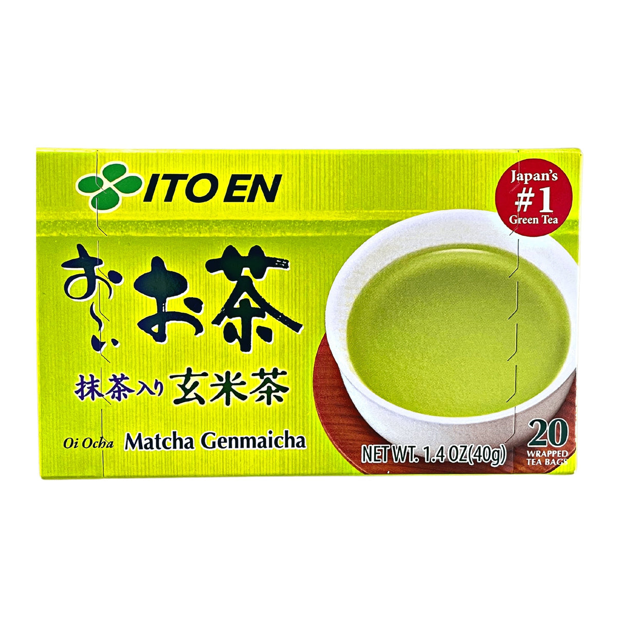 ITOEN OOI OCHA MATCHA GENMAICHA TEABAG 20P