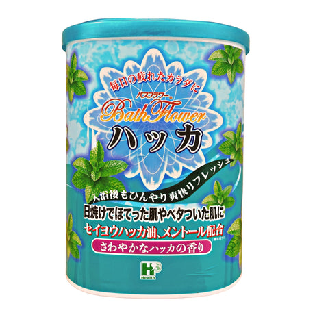 FLOWER BATH SALT MINT