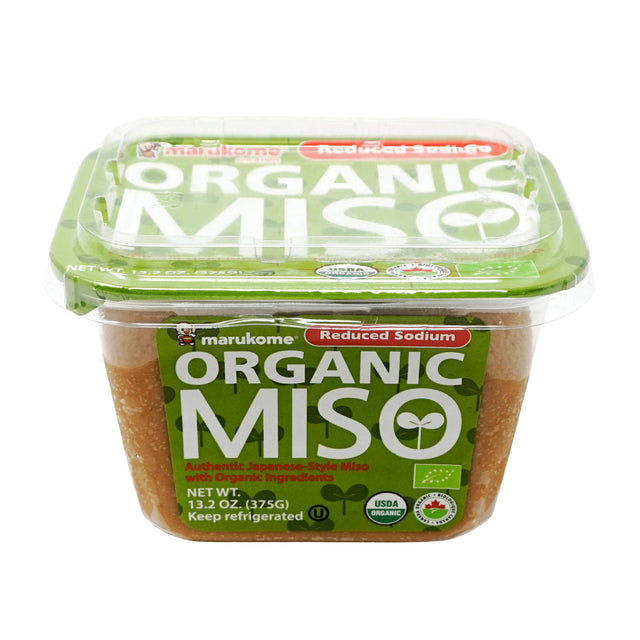 MARUKOME ORGANIC MISO REDUCED SODIUM MISO 13.2OZ/375G