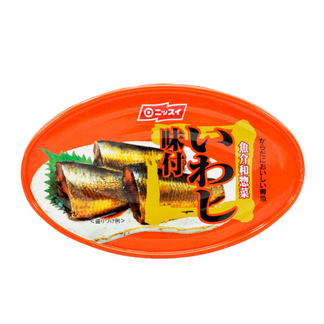 NISSUI SARDINES WHOLE IN SWEET SOY SAUCE IWASHI AJITSUKE 3.53OZ/100G