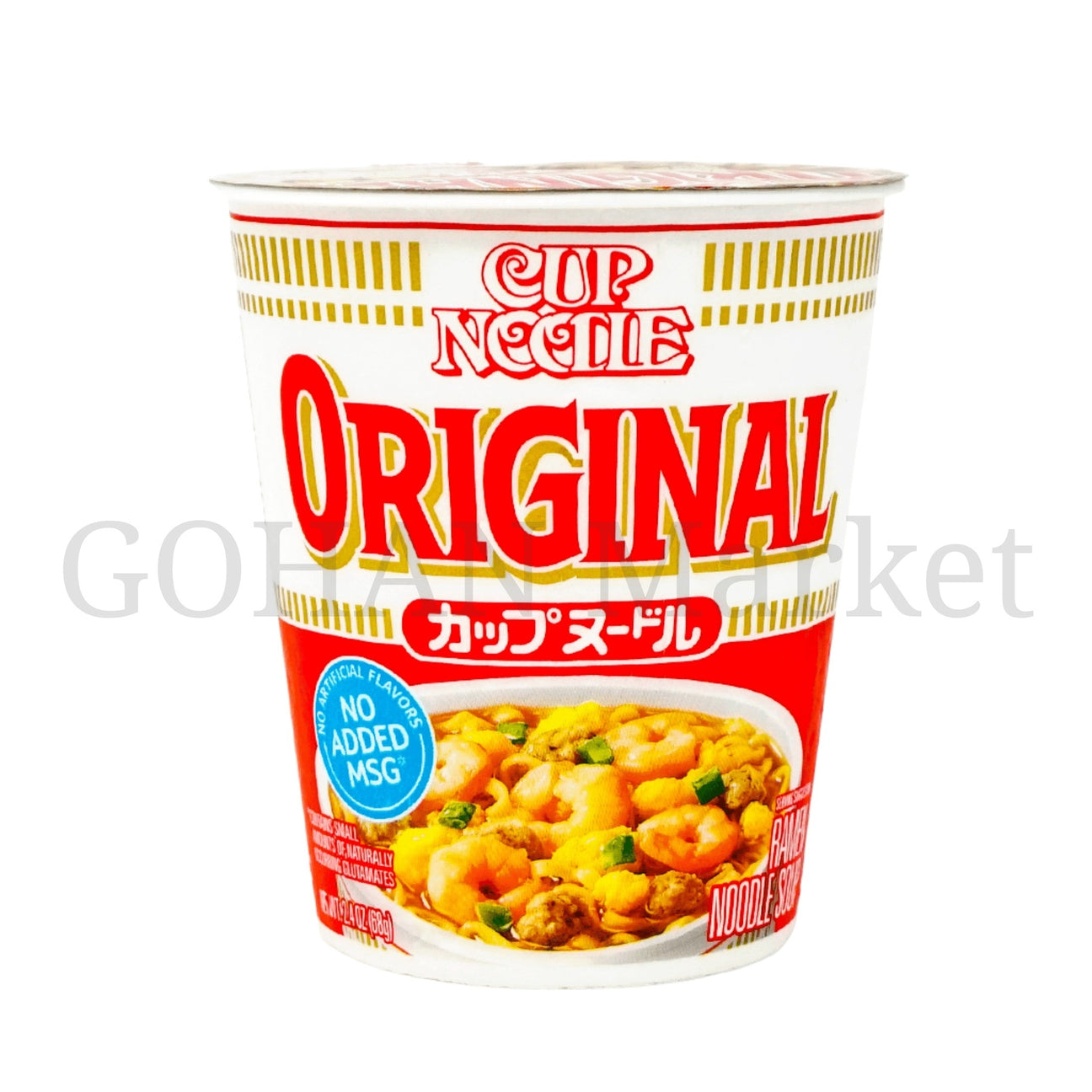 NISSIN CUP NOODLE ORIGINAL 2.4OZ/68G