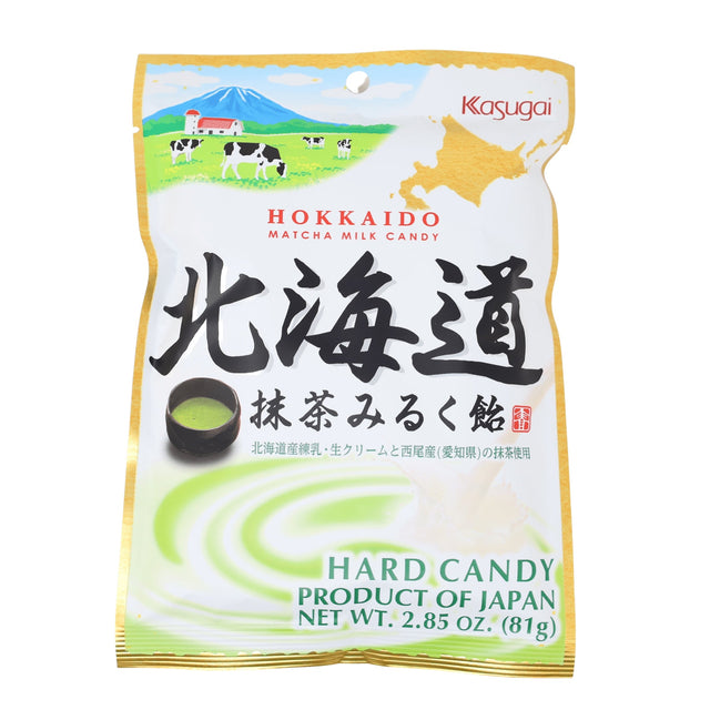 KASUGAI HOKKAIDO MATCHA MILK CANDY 2.85OZ/81G564