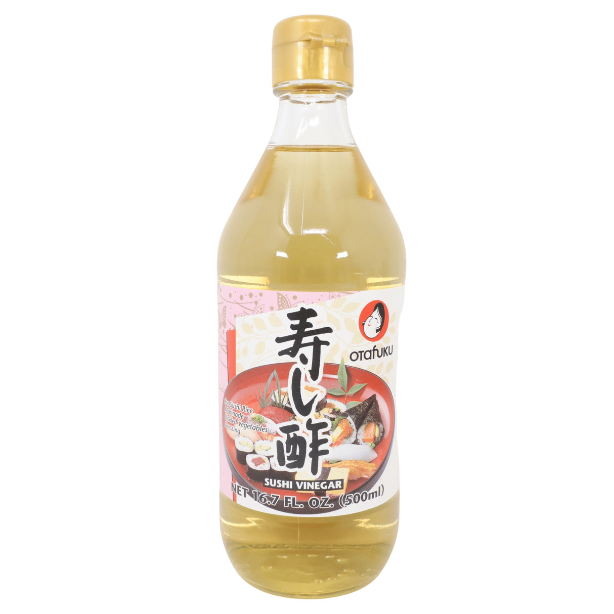 OTAFUKU SUSHI ZU SUSHI SEASONING VINEGAR 16.7 FL. OZ/500ML
