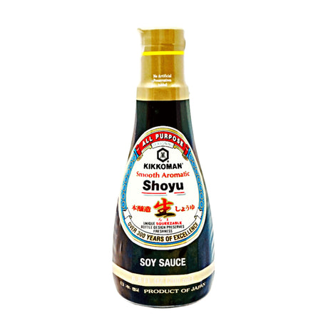 KIKKOMAN SMOOTH AROMATIC SHOYU SOY SAUCE 6.8FL OZ/200ML