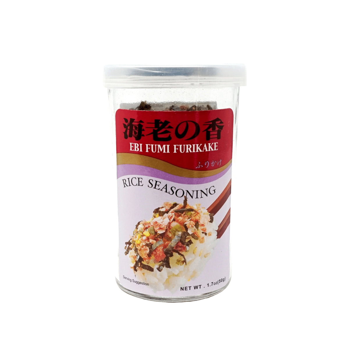 AJISHIMA EBI FUMI FURIKAKE SHRIMP FUMI FURIKAKE 1.7OZ/50G