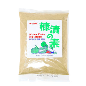 WEL-PAC NUKA ZUKE NO MOTO PICKLING RICE BRAN 16OZ/453.6G