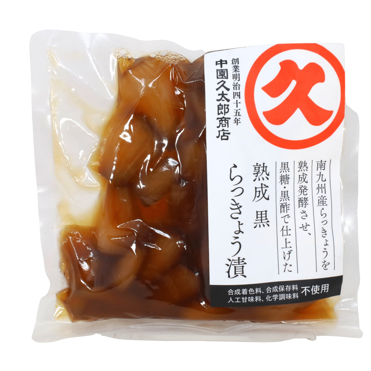 KYUTARO SHOTEN JUKUSEI KURO RAKKYO PICKLED SCALLION 3.5OZ/100G