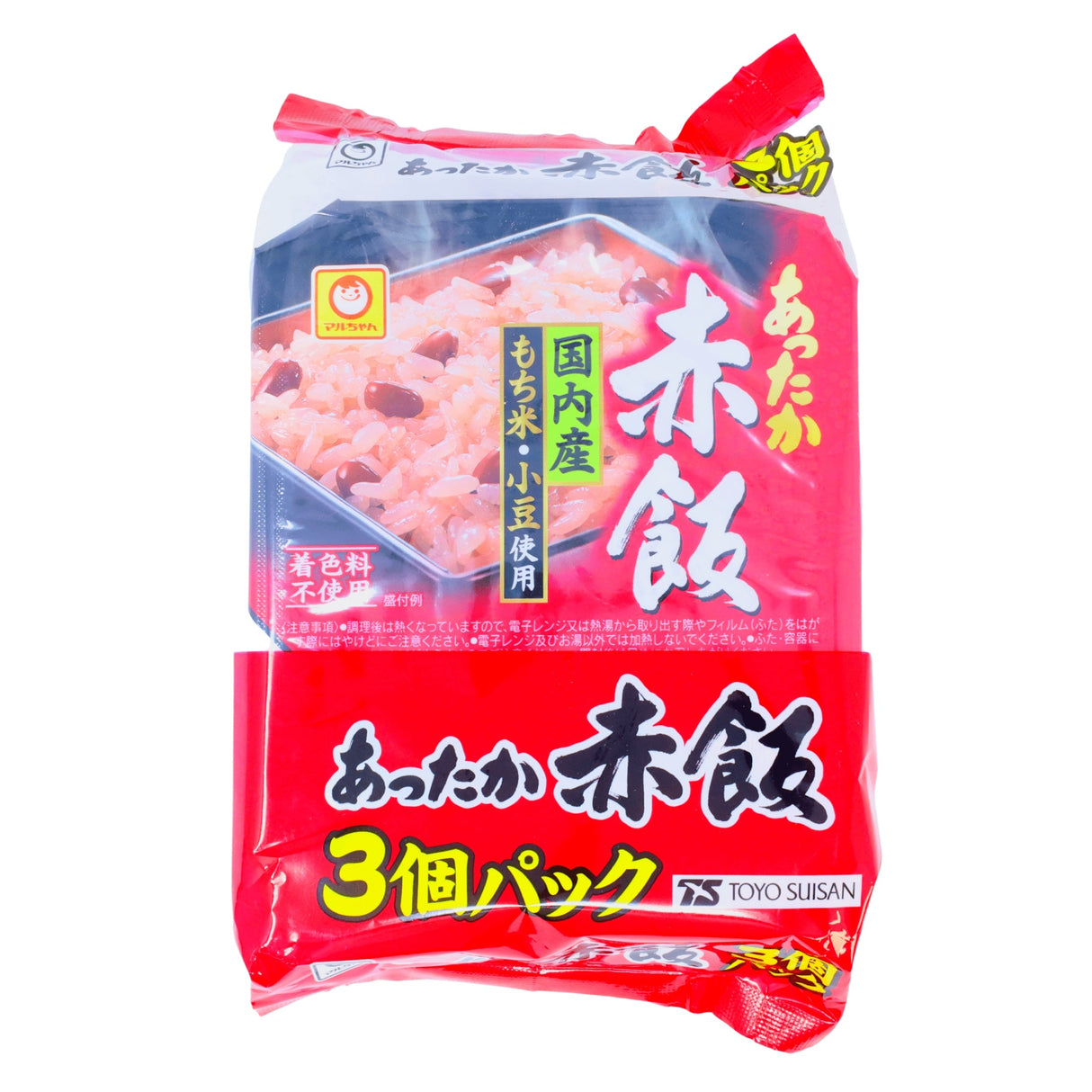 expiring on 06/03/2024 Maruchan Attaka Sekihan Cooked Rice with Red Bean 3p 1.1lb/510g