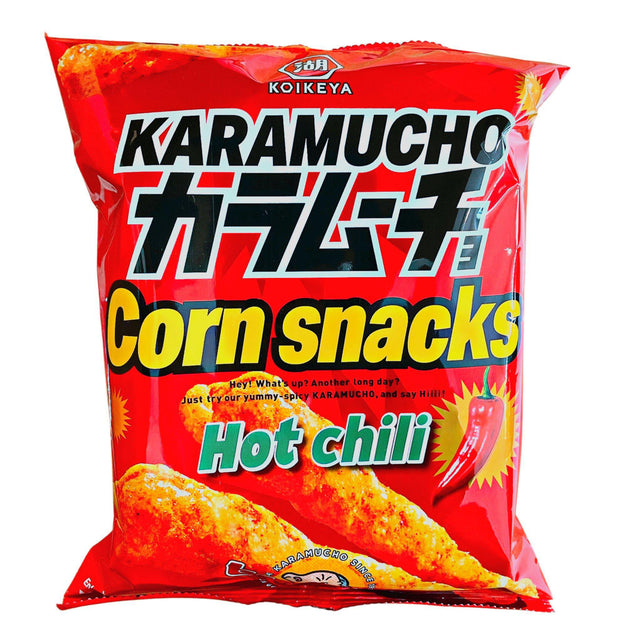 KARAMUCHO CORN SNACKS HOT CHILI 2.29 OZ