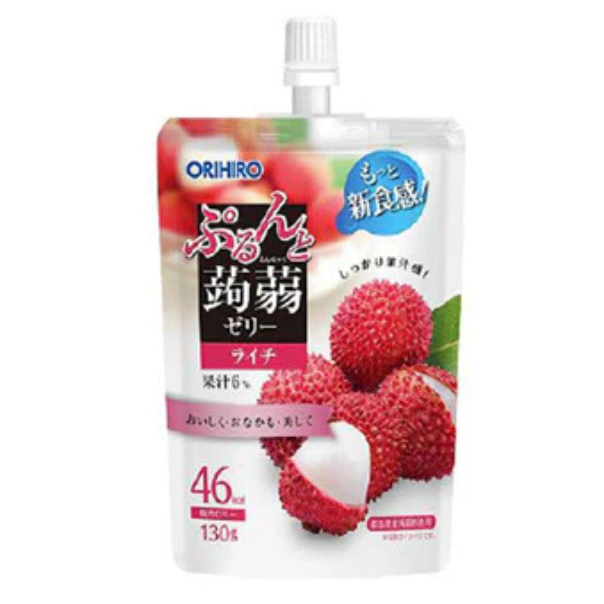 ORIHIRO KONJAC JELLY LYCHEE 4.58OZ/130G