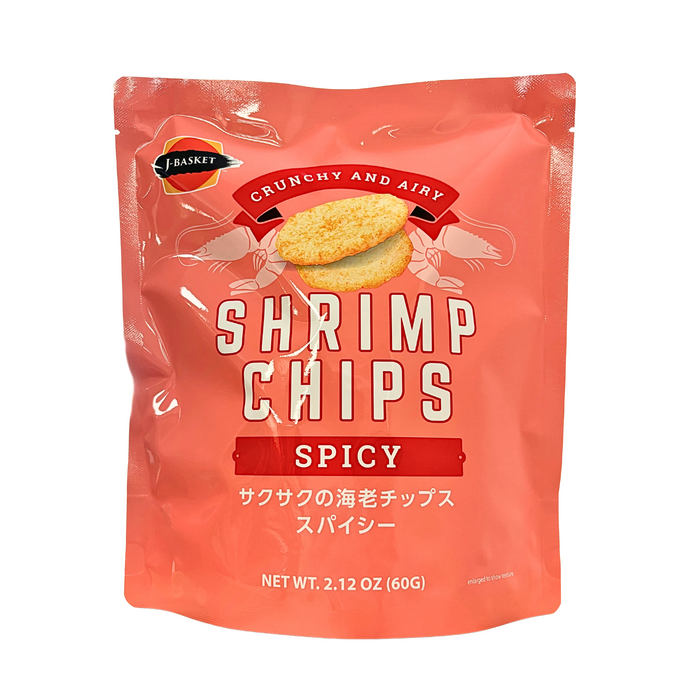 JB Shrimp Chips Spicy Flavor 2.12 oz