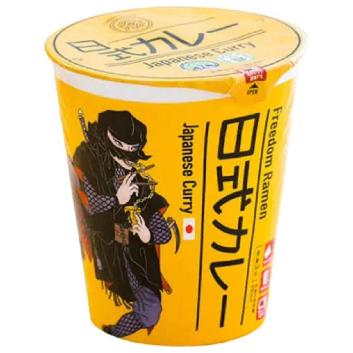 FREEDOM RAMEN 100% PLANT BASED JAPANESE CURRY 2.47 OZ