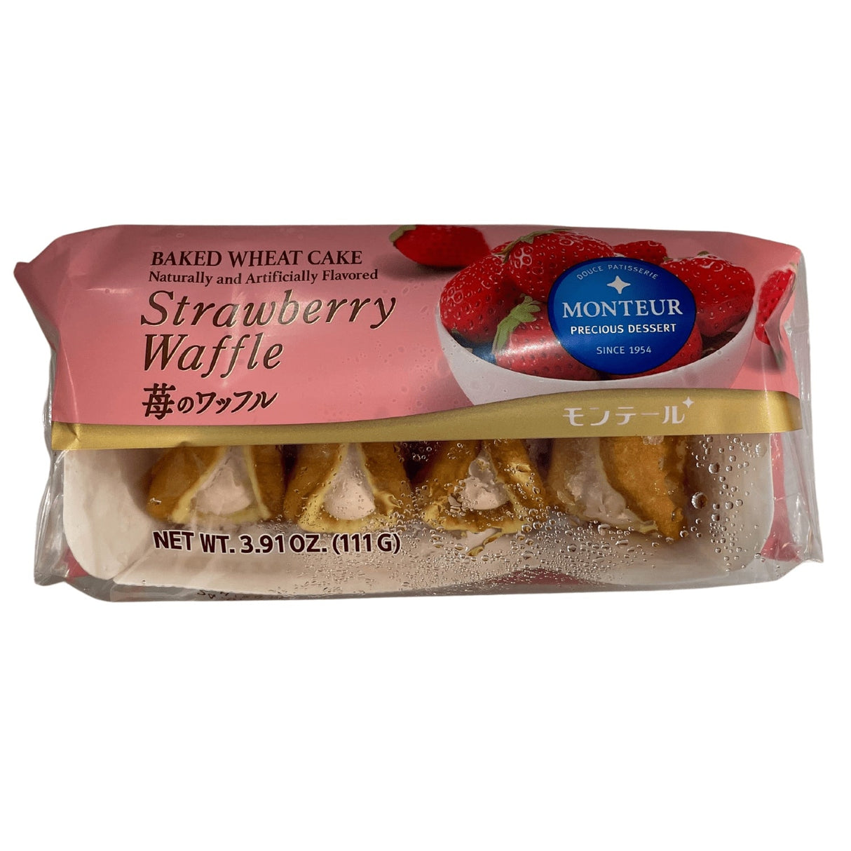 SWEET STRAWBERRY WAFFLE 4P