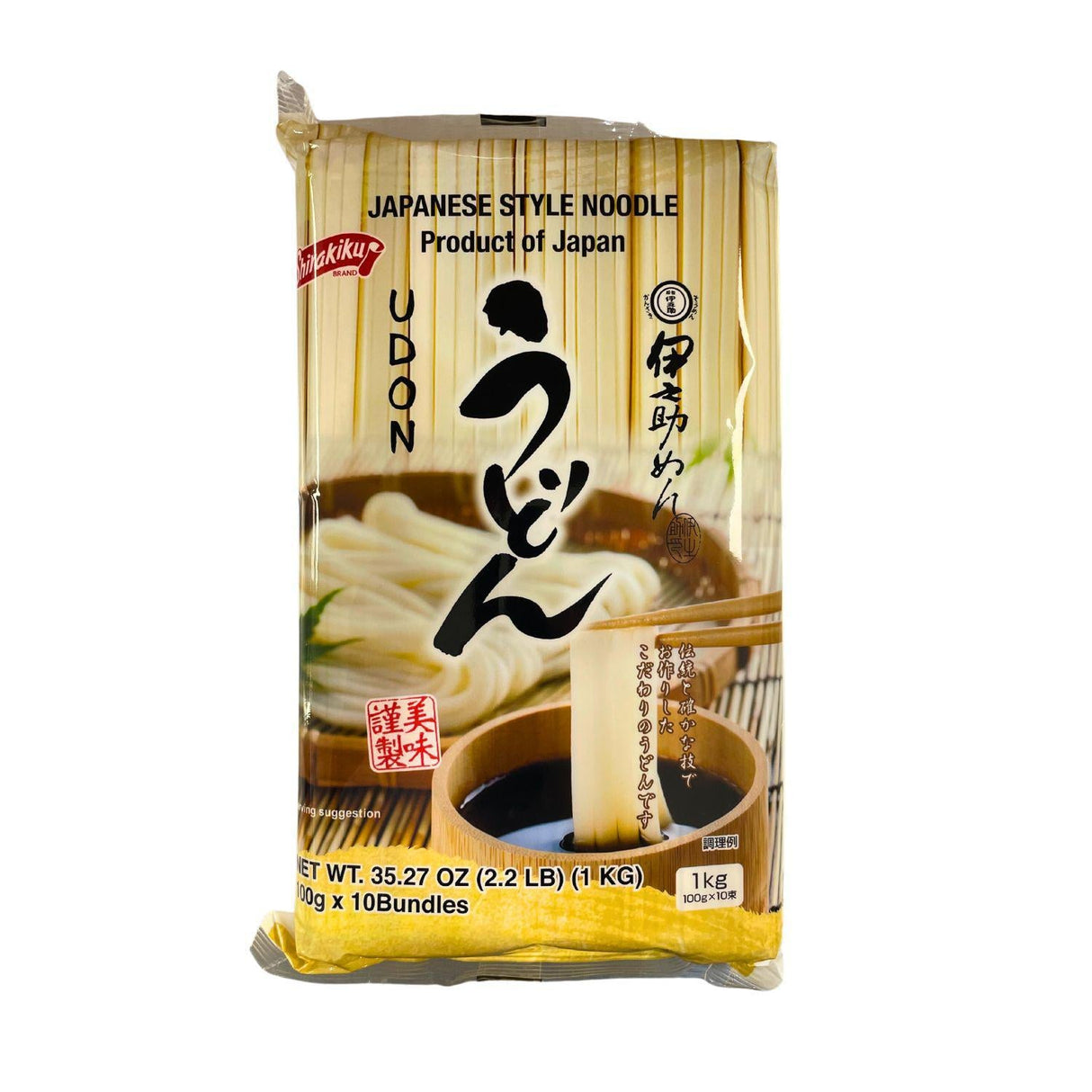 SHIRAKIKU JAPANESE STYLE NOODLE INOSUKE UDON 35.27OZ/1KG