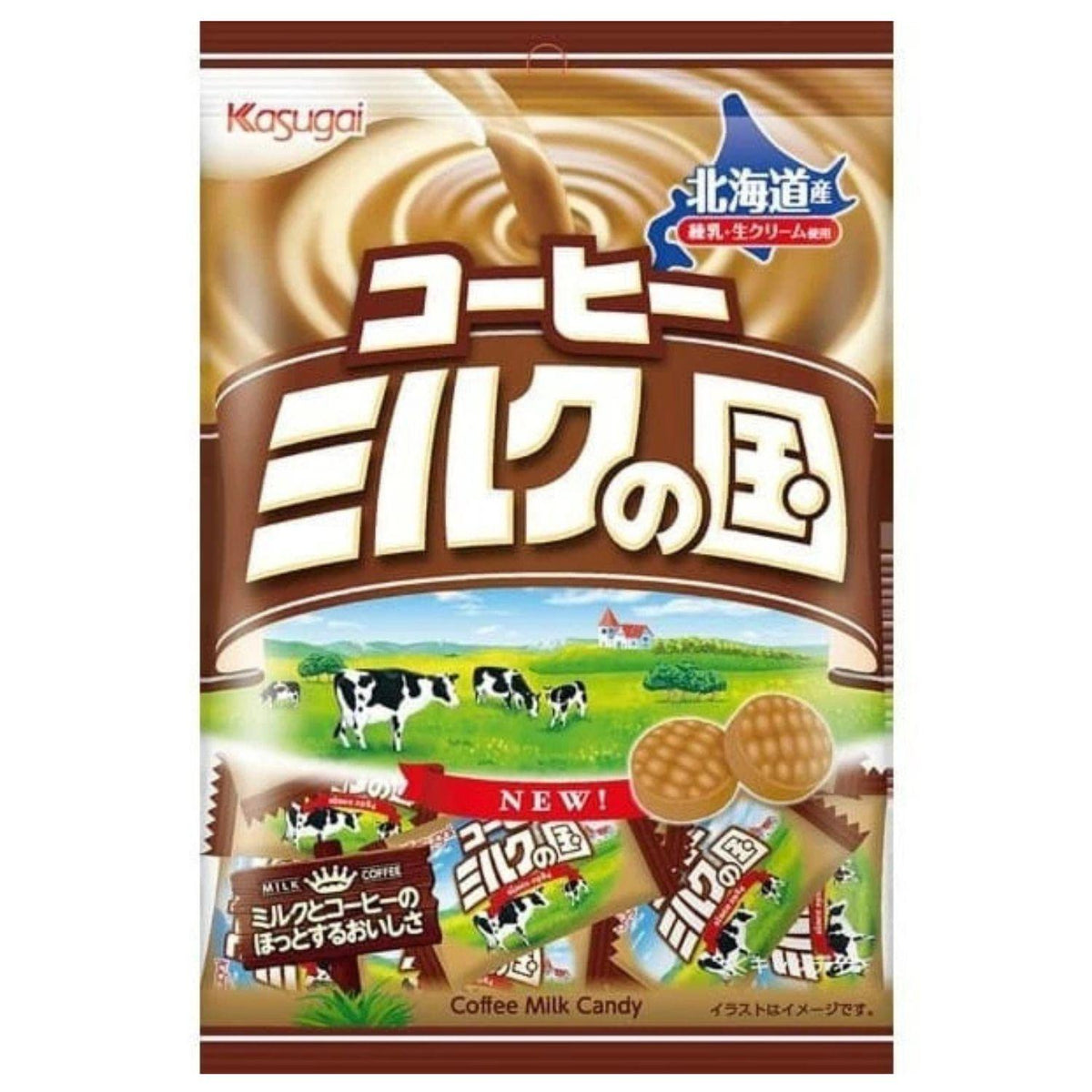 KASUGAI COFFEE MILK NO KUNI 3.56 OZ