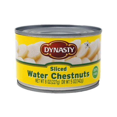 DYNASTY WATER CHESTNUTS SLICED 8OZ 227G